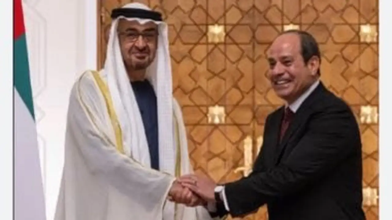 السيسي وبن زايد يرحبان باتفاق تاريخي لوقف الحرب مع إيران